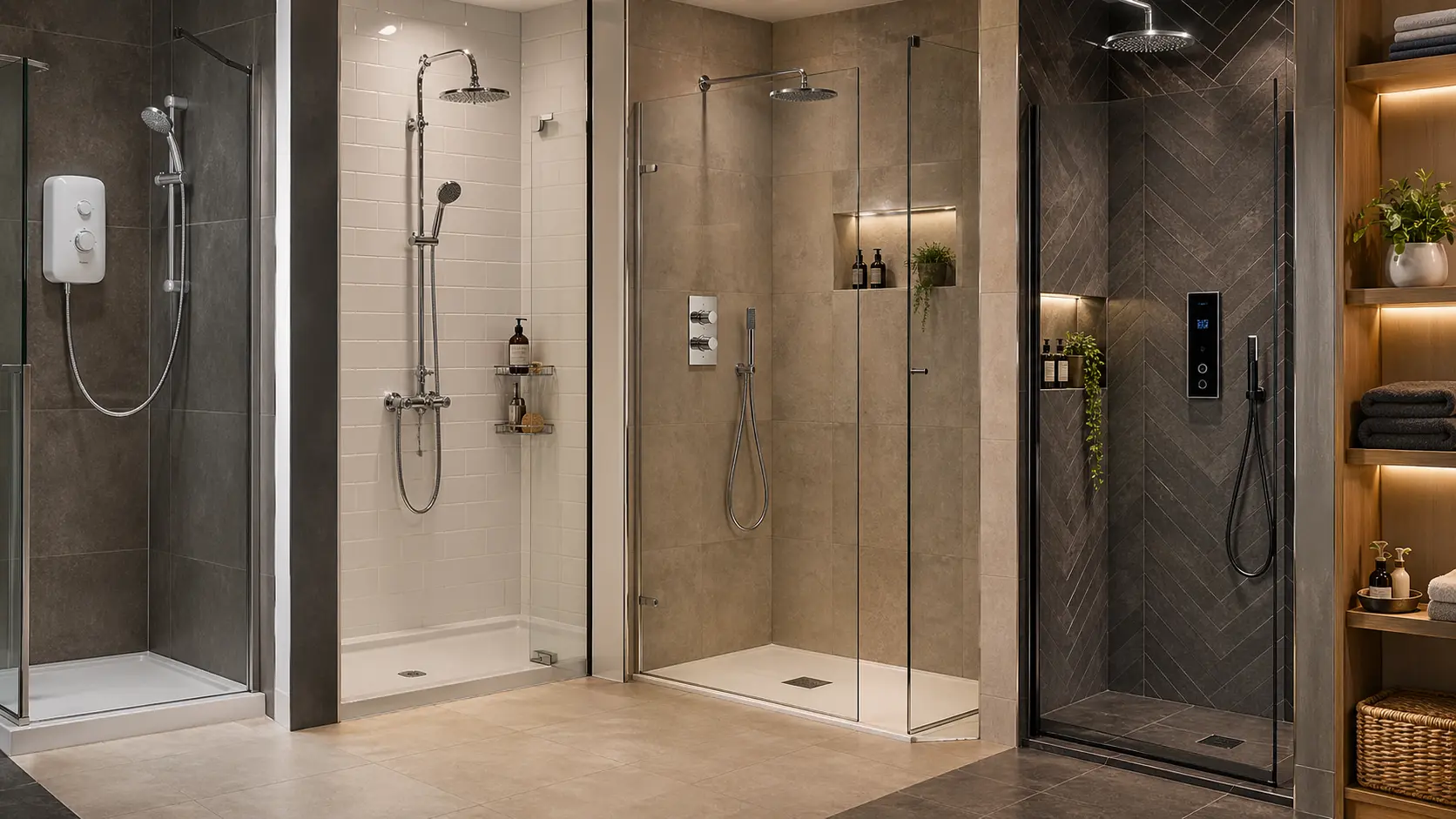 Different Shower Types Explained