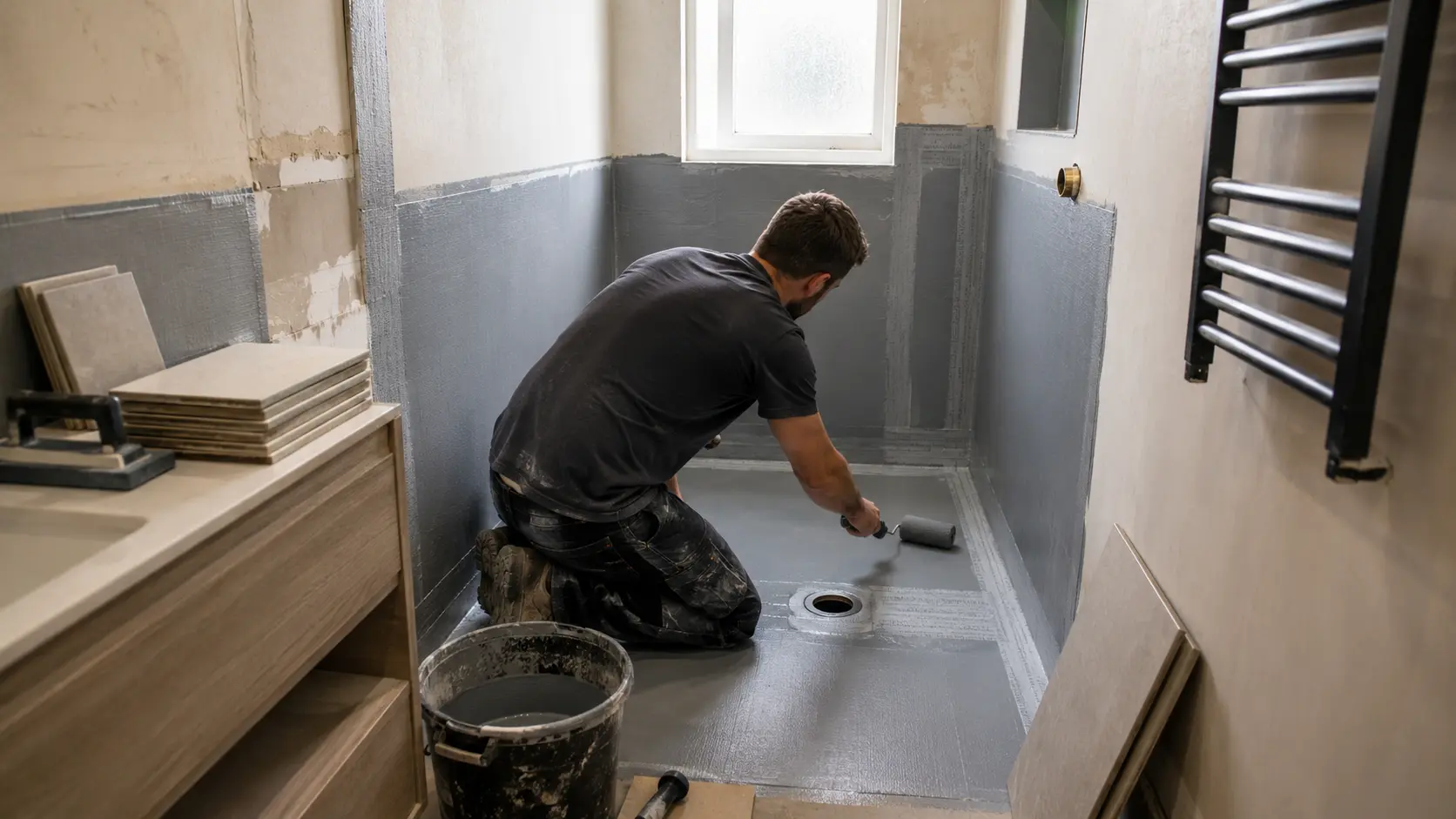 Tanking a Bathroom: How to Waterproof Walls and Floors