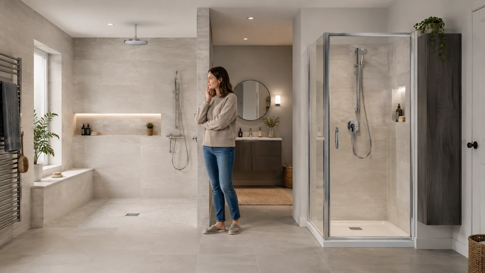 Wet Room vs. Shower Enclosure: Which is Right for You?